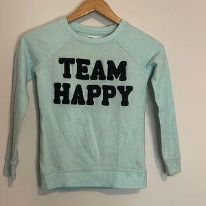Epic Threads Team Happy Sweatshirt Sz S
